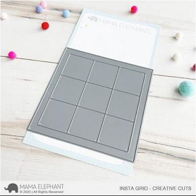 Mama Elephant Creative Cuts - Insta Grid